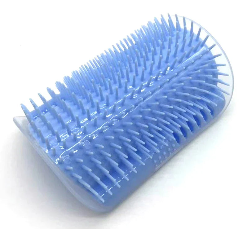 Cat Corner Brush for Self-Grooming - PurrGroom-Blue-9x13cm-State of Style