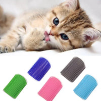 Cat Corner Brush for Self-Grooming - PurrGroom-Pink-9x13cm-State of Style