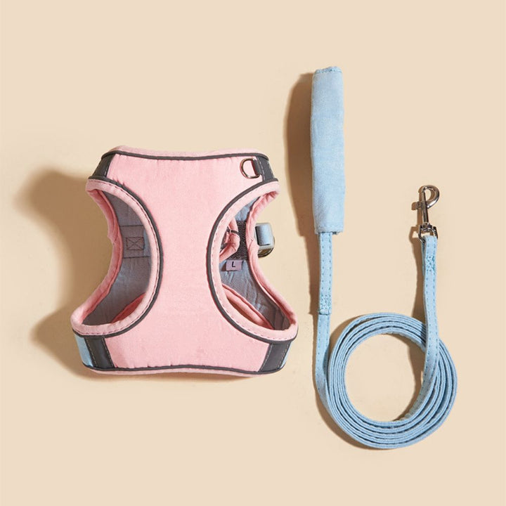 Cat Harness - Oscar-Orange | Teal-S-State of Style