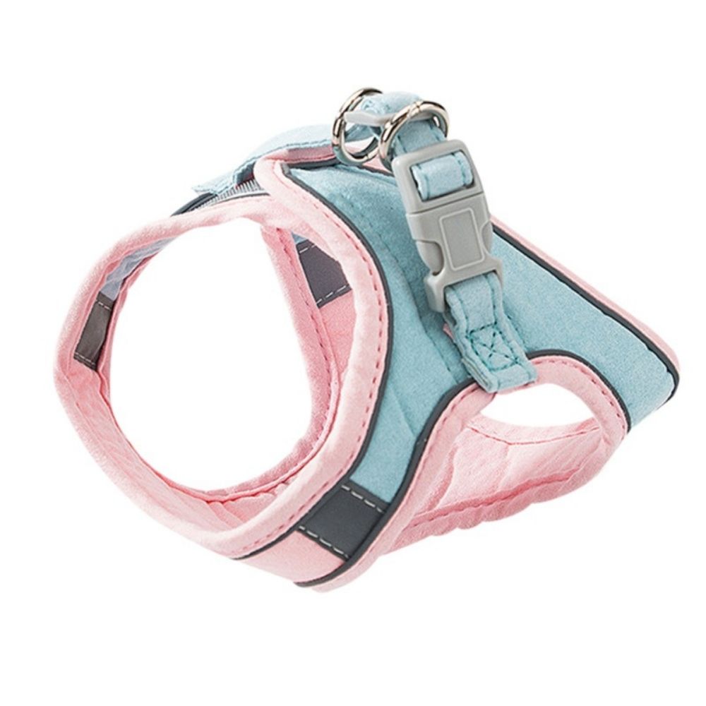 Cat Harness - Oscar-Sky Blue | Pink-S-State of Style