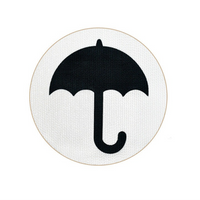 Cat Scratching Wall Plate - WallScratch Pro-Umbrella White-State of Style