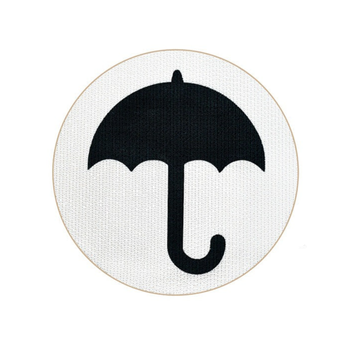 Cat Scratching Wall Plate - WallScratch Pro-Umbrella White-State of Style