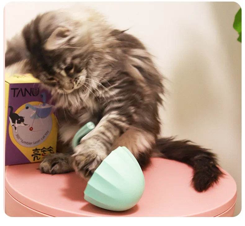 Cat toy with Laser - LaserChase-Pink-State of Style