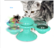 Cat Windmill Scratching and Play Station - TwirlPaws-Yellow-State of Style