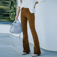 CathelijnsPants I Women's Trousers-Khaki-S-State of Style