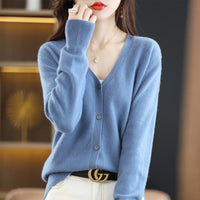Catheline Shirt I Airy Basic Pullover for Women-Haze Blue-S-State of Style