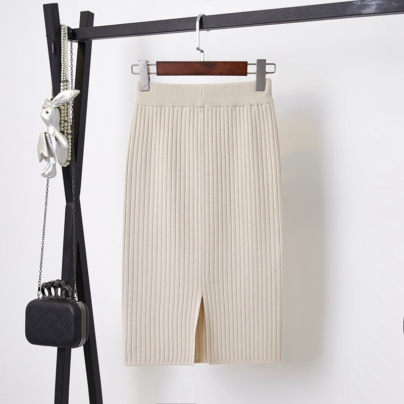Catheline Skirt I Women's Skirt-Beige-S-State of Style