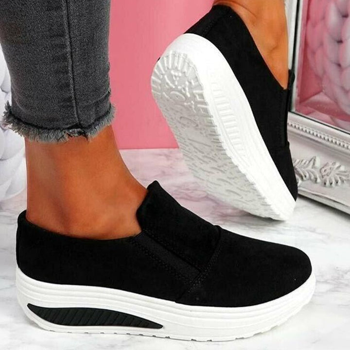 CathelineSneaks I Sporty sneakers for women-Black-3.0-State of Style