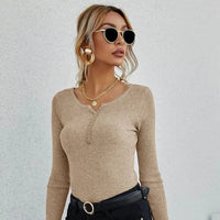 CatootsShirt I Women's V-Neck Pullover-Light Khaki-S-State of Style