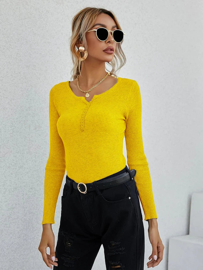 CatootsShirt I Women's V-Neck Pullover-Yellow-S-State of Style