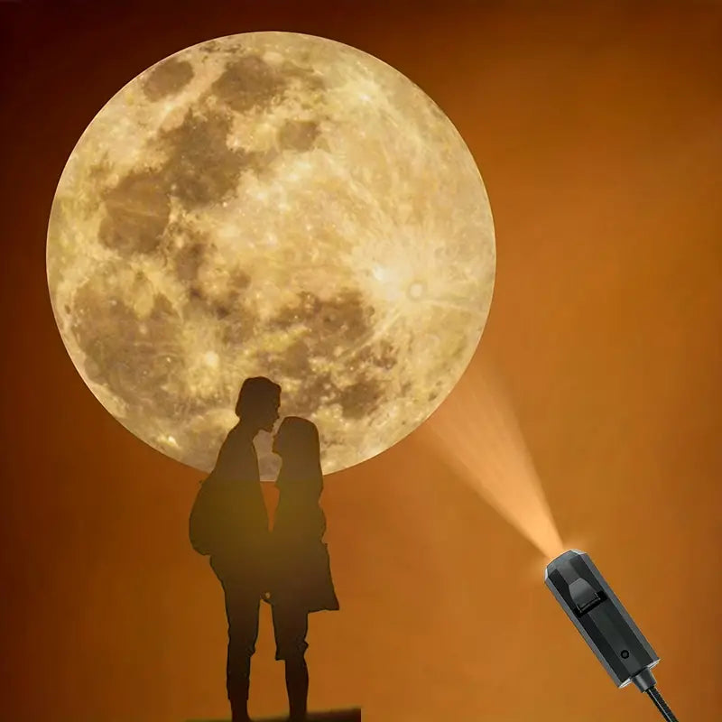 CelestiaGlow Earth and Moon Projector Lamp-Earth-State of Style