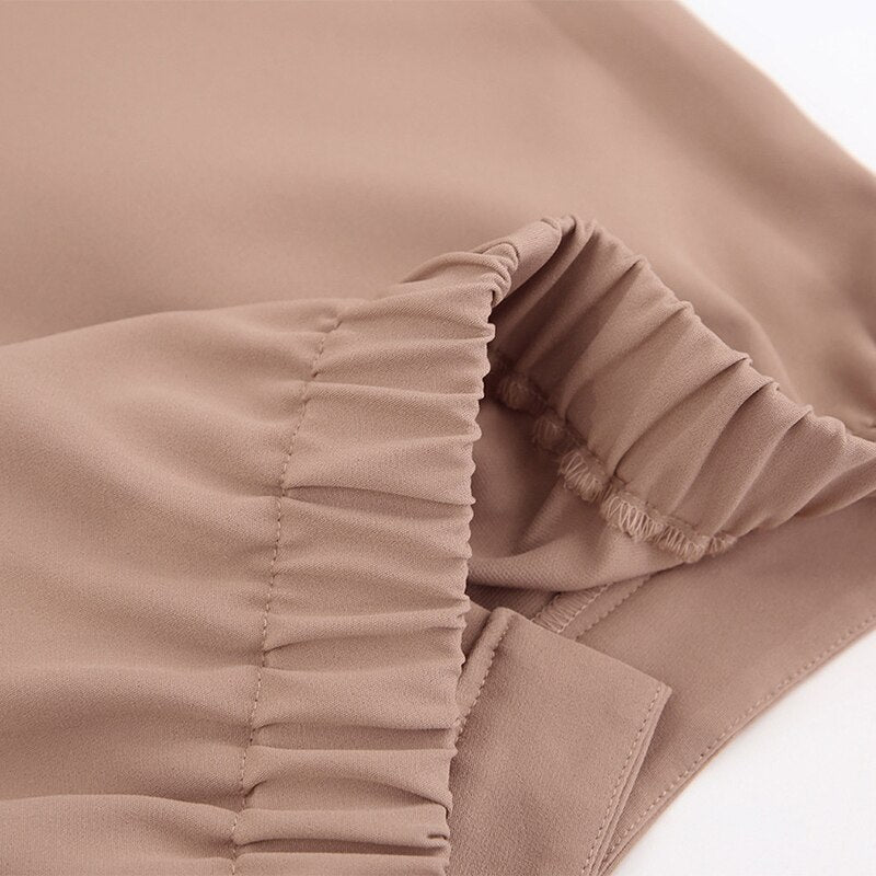 CerysPants I High-Waisted Trousers for Women-Beige-S-State of Style