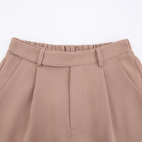 CerysPants I High-Waisted Trousers for Women-Beige-S-State of Style