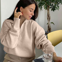 ChantellesShirt I Women's V-Neck Pullover-Khaki-S-State of Style