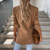 Charlie's Blazer | Long Women's Blazer-Green-S-State of Style