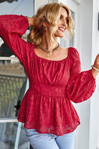 CharliesShirt I Women's Puff Sleeve Blouse-Black-S-State of Style
