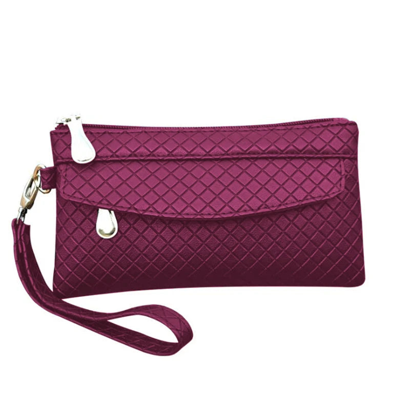 Charme PU Leather Wallet – Stylish & Functional for Modern Women-Purple-State of Style