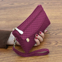 Charme PU Leather Wallet – Stylish & Functional for Modern Women-Red-State of Style