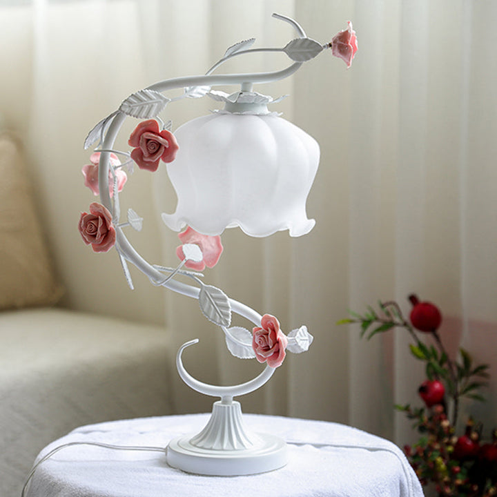 Charming Rose Lighting Lamp - Rosa-Pink-State of Style