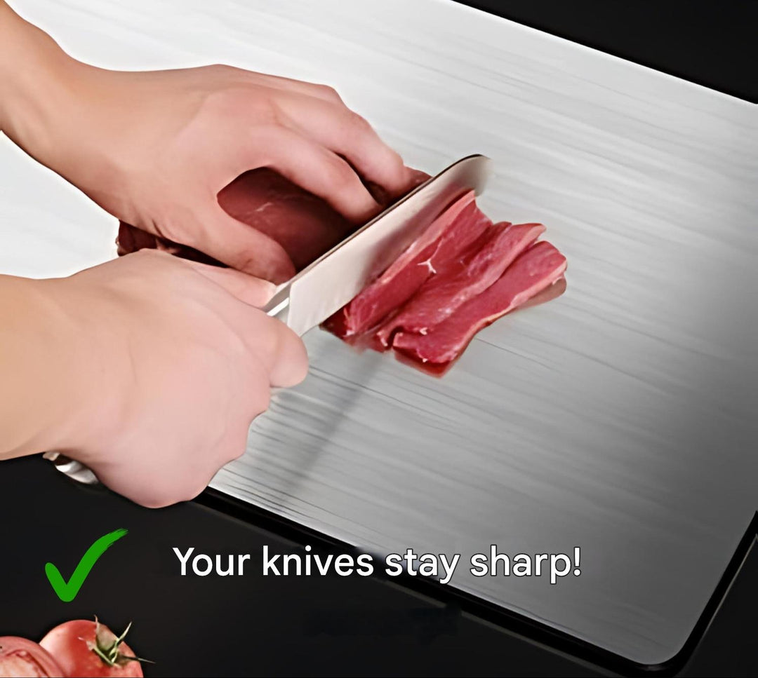 ChefGuard Stainless Steel Cutting Board-XS (15x25 cm)-State of Style