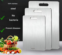 ChefGuard Stainless Steel Cutting Board-XS (15x25 cm)-State of Style