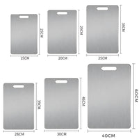 ChefGuard Stainless Steel Cutting Board-XS (15x25 cm)-State of Style