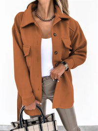 Chelsea's Jacket | Comfortable Oversized Jacket for Women-Caramel-S-State of Style