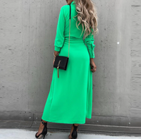Chic Boho Dress | Comfortable and Stylish-Green-S-State of Style