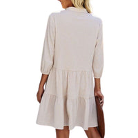 Chic Checkered Summer Dress | Casual & Comfy Style-Blue-S-State of Style