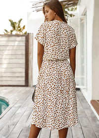 Chic Comfortable Dress - Sophia-Beige-S-State of Style