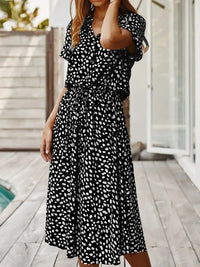 Chic Comfortable Dress - Sophia-Black-S-State of Style