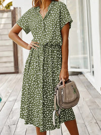 Chic Comfortable Dress - Sophia-Green-S-State of Style