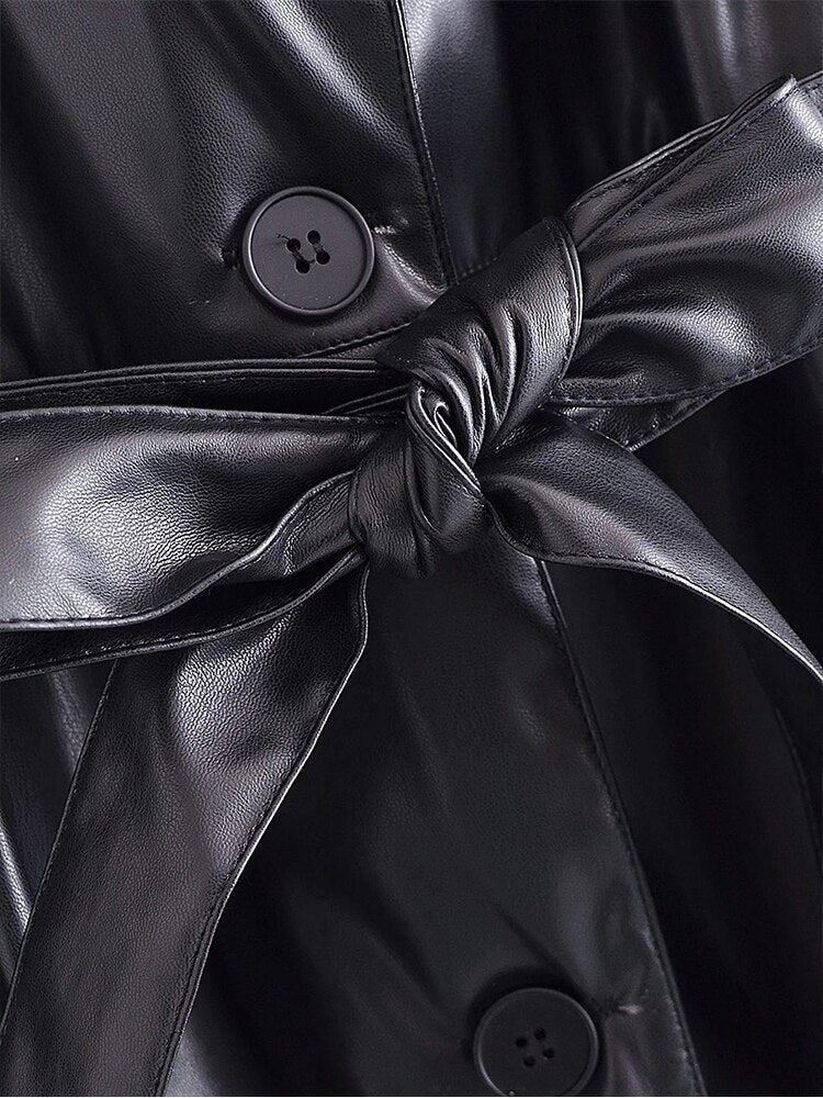 Chic Faux Leather Jacket for Women | Stylish & Versatile-Black-XS-State of Style