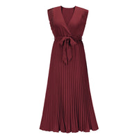 Chic Hattie's Dress | Butterfly Dress for Women-Burgundy-S-State of Style