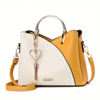 Chic Ladies Handbag - LuxeGrace-Light Yellow-State of Style