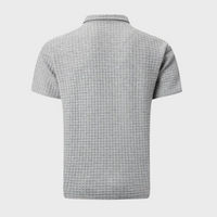 Chic Men's Polo Shirt - Classic Elegance-Black-S-State of Style