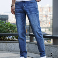 Chic Men's Streetwear Stretch Trousers - Milan-S-Blue-State of Style