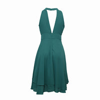 Chic Smart Dress-Black-S-State of Style