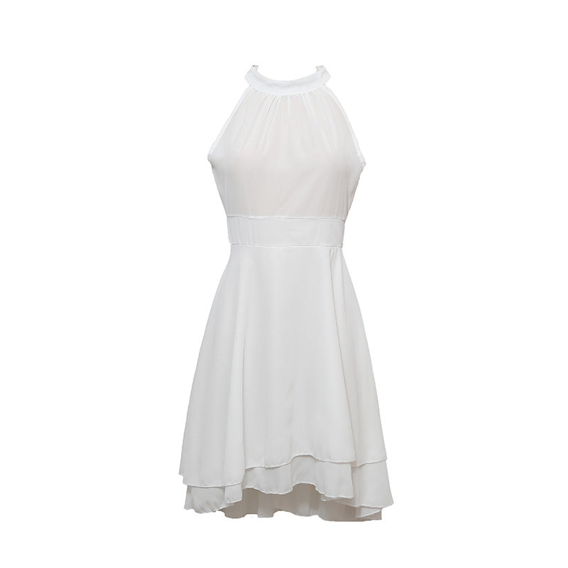 Chic Smart Dress-Black-S-State of Style