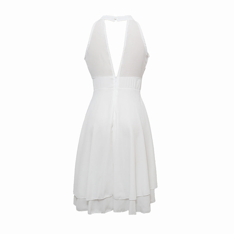 Chic Smart Dress-Black-S-State of Style