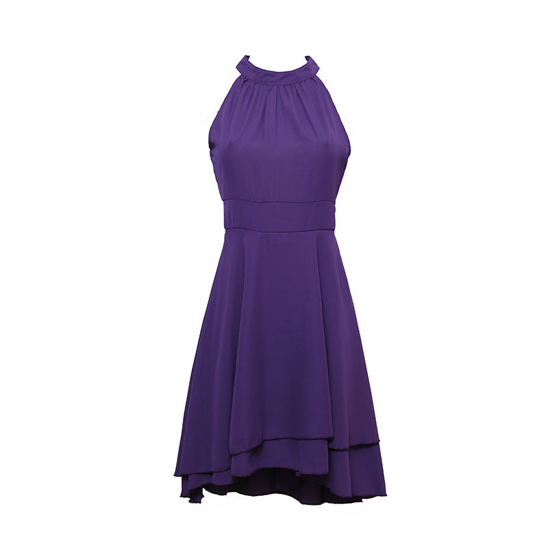 Chic Smart Dress-Black-S-State of Style