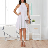 Chic Smart Dress-White-S-State of Style