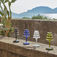Chic Table Lamp with Crystal Design - CrystalLuxe-Transparent-State of Style