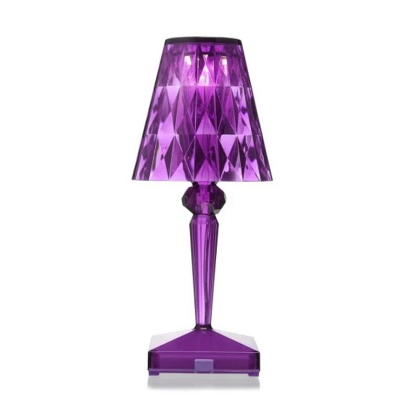 Chic Table Lamp with Crystal Design - CrystalLuxe-Transparent-State of Style