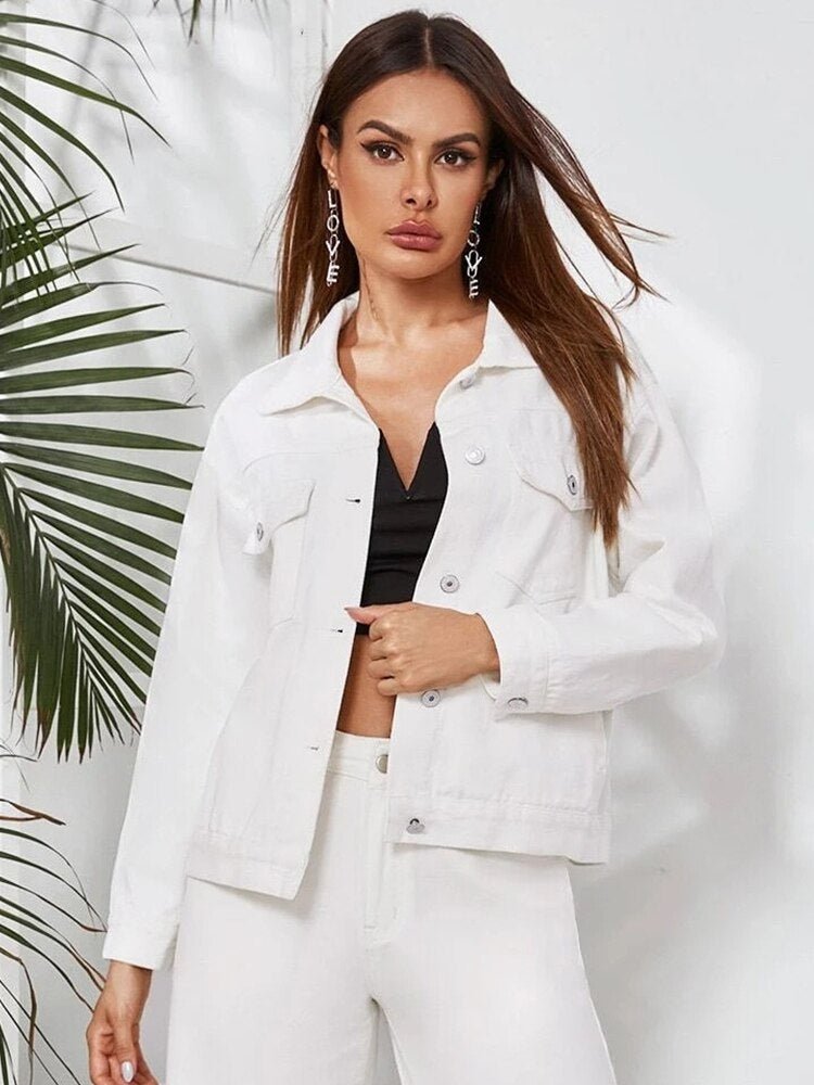 Chic White Jacket | Stylish and Comfortable-XS-State of Style