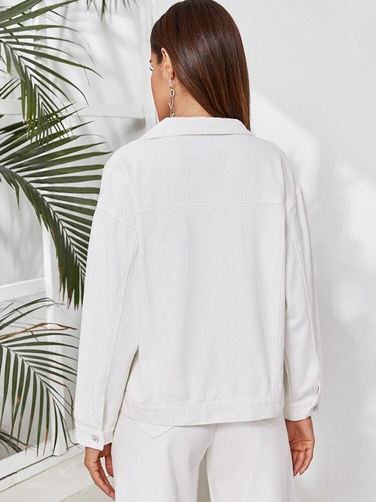 Chic White Jacket | Stylish and Comfortable-XS-State of Style