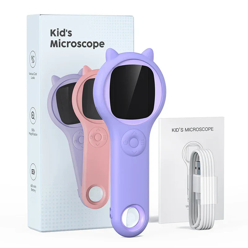 Child-friendly Digital Microscope – Zoomi-Blue-State of Style