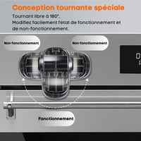 Child Oven Lock - OvenGuard-Black / 2 Pieces-State of Style