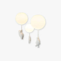 Children's Ceiling Lamp with Bear and Balloon - CloudBear-15 cm-A-Warm White-State of Style