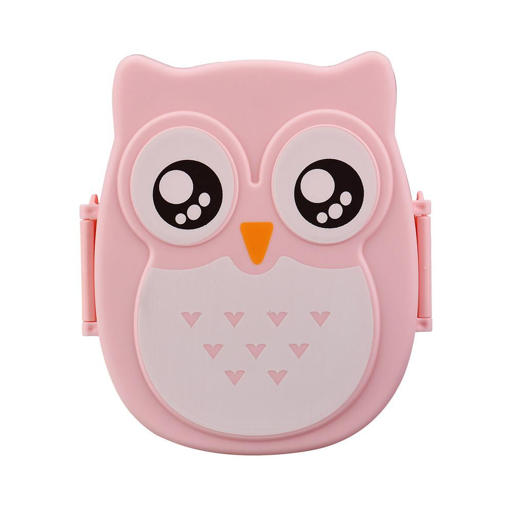 Children’s Lunch Box – OwlLunch-Pink-State of Style